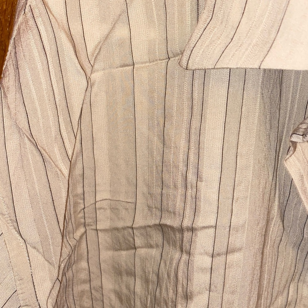 Zara Men's Beige Lightweight Shirt Jacket - Picture 12 of 12